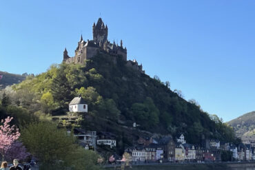 Blick auf die Reichsburg, Cochem an der Mosel