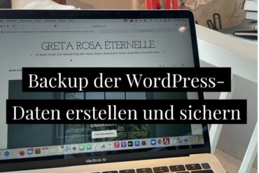 Backup der WordPress-Daten erstellen und sichern