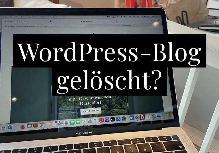 WordPress-Blog gelöscht - Tipps und Tricks für die Wiederherstellung